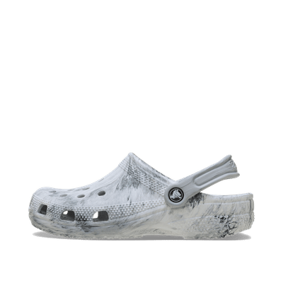 Crocs Classic Watercolor Marbled Clog "Grey Swirl" | 2115831WZ
