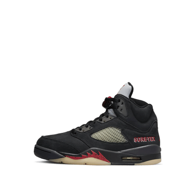 Air Jordan 5 Retro "GORE-TEX" "Off-Noir/Black/Muslin/Fire Red" | DR0092-001
