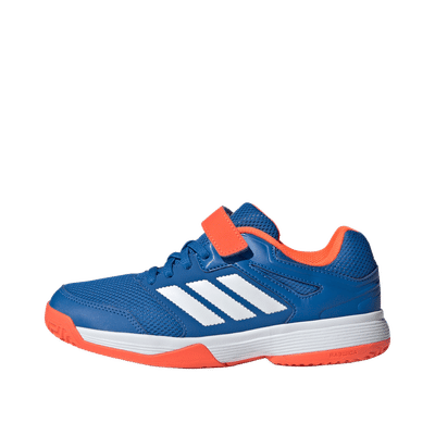 Adidas Speedcourt Velcro Kids "Bright Royal / Cloud White / Team Solar Orange" | JR1681