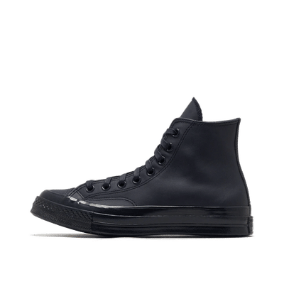 Converse Chuck 70 Leather HI "Obsidian/Black/Obsidian" | A15550C