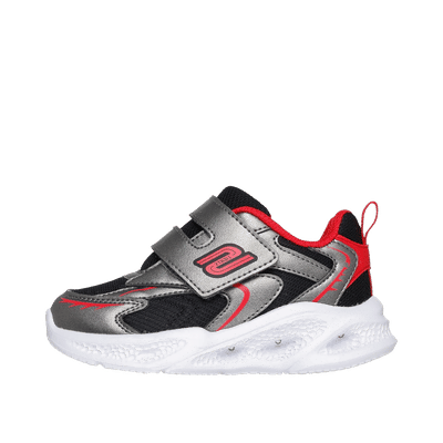 Skechers S-Lights Meteor-Lights "Gunmetal/Red" | 401498NGURD