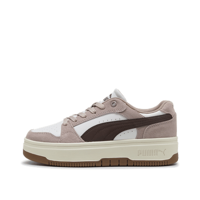 PUMA Rebound Femme Low "Rose Latte/Chocolate Brown/White" | 402593-08