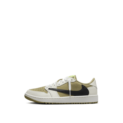 Air Jordan 1 Retro Low Golf x Travis Scott "Neutral Olive" | FZ3124-200