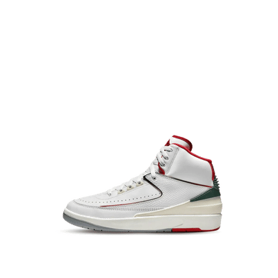 Air Jordan 2 Retro "White/Fire Red Fir Sail" | DR8884-101