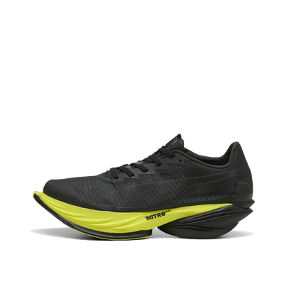 PUMA x ASTON MARTIN ARAMCO F1 TEAM Fast-R NITRO Elite 3 "Black/Lime Shimmer/Green Lux" | 314218-01