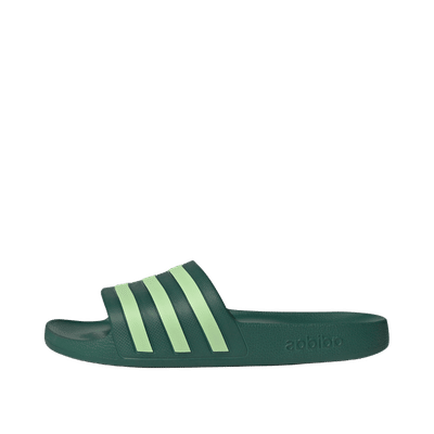 Adidas Adilette Aqua Slide "Collegiate Green / Semi Green Spark" | JS1128