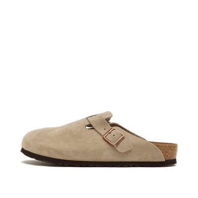 Birkenstock Boston Suede Leather Clog "Taupe" | 60461