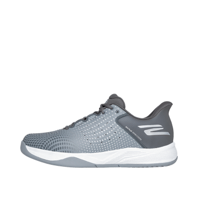 Skechers Viper Court Reload "Gray/Charcoal" | 246101CGYCC