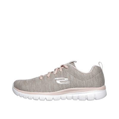 Skechers Graceful - Twisted Fortune "Natural/Coral" | 12614NTCL