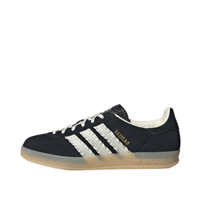 Adidas Gazelle Indoor "Core Black/Cream White/Gum" | JS1412