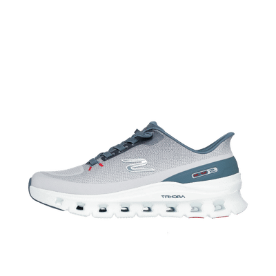 Skechers Arch Fit Glide-Step Pro "Light Grey/Blue" | 233110LGBL
