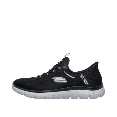 Skechers Slip-Ins Waterproof Summits "Black/Grey" | 232962WBKGY