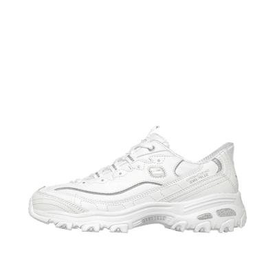 Skechers D'Lites Winning Choice "White/Silver" | 150541WSL