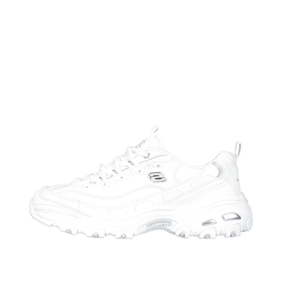 Skechers D'Lites - Fresh Start "White/Silver" | 11931WSL