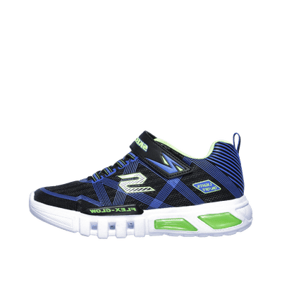 Skechers S Lights Flex-Glow "Black/Blue/Lime" | 90542LBBLM
