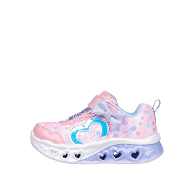 Skechers Flutter Heart Lights - Kind Spirit "Pink/Lavender" | 302691NPKLV