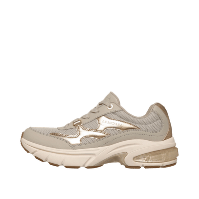 Skechers Shadow - Shiny Wave "Natural/Gold" | 177368NTGD