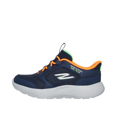 Skechers Slip-ins Dyna-Lite Turbo-Brisk Buddies "Navy/Orange" | 403904NNVOR