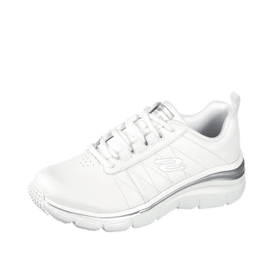 Skechers Fashion Fit Effortless CM "White/Silver" | 149473WSL