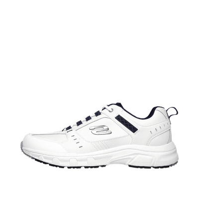 Skechers Oak Canyon - Redwick "White/Navy" | 51896WNV