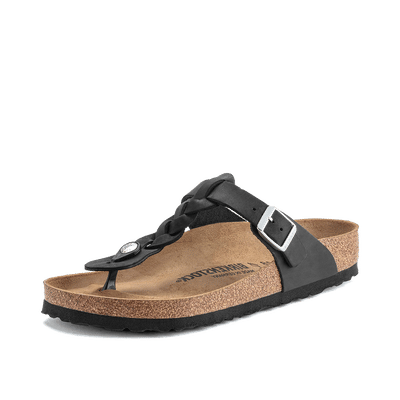 Birkenstock Gizeh Oiled Leather "Black" | 1021349