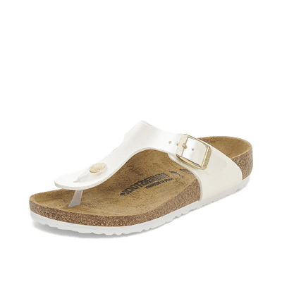 Birkenstock Gizeh Kids Birko-Flor Narrow "White" | 1029796