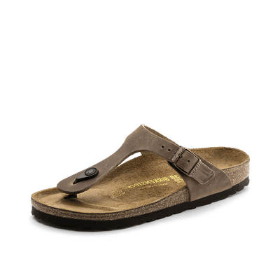 Birkenstock Gizeh NU "Oiled Tobacco Brown" | 943811