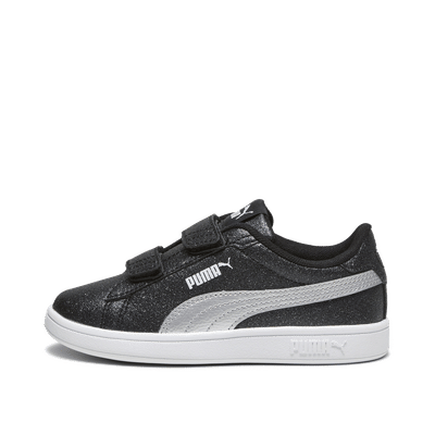 PUMA Smash 3.0 Glitz Glam "Black/Silver/White" | 394686-03