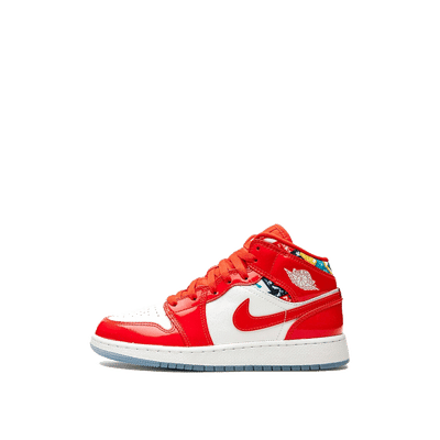 Air Jordan 1 Mid SE "Barcelona Sweater" (GS) | DC7248-600