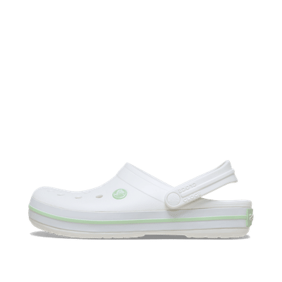 Crocs Crocband Clog "White/Serene Green" | 110161YL