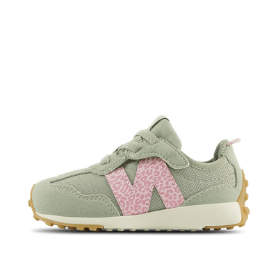 New Balance 327 New-B Hook & Loop "Pink/Green" | NW327WT