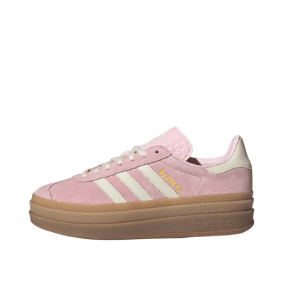 Adidas Gazelle Bold "Clear Pink / Cream White / Gold Metallic" | JQ7777