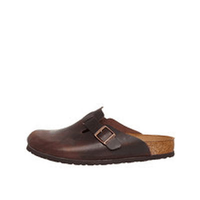 Birkenstock Boston Oiled Leather Regular Fit "Brown" Clog | 860131