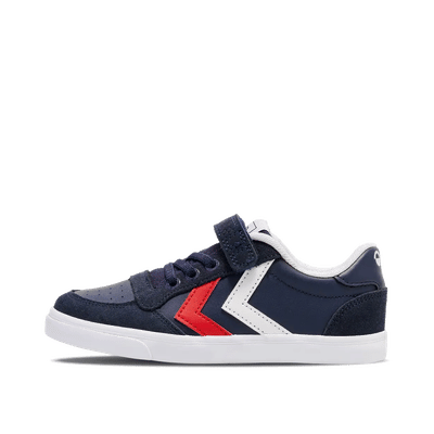 Hummel Slimmer Stadil Leather Low "Blue" | 2044957634