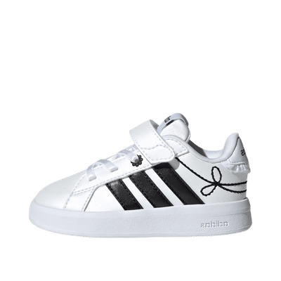 Adidas Grand Court 3.0 "Cloud White / Core Black / Hi-Res Yellow" | KH9781