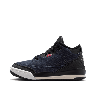 Air Jordan x Levi's 3 Retro PS "Indigo And Gym Red" | IQ8058-400