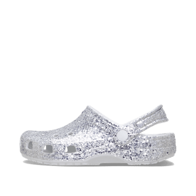 Crocs Classic Dazzle Glitter Clog "Silver" | 213915040