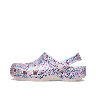 Crocs Classic Dazzle Glitter Clog "Cocoa Crème" | 2139152PL