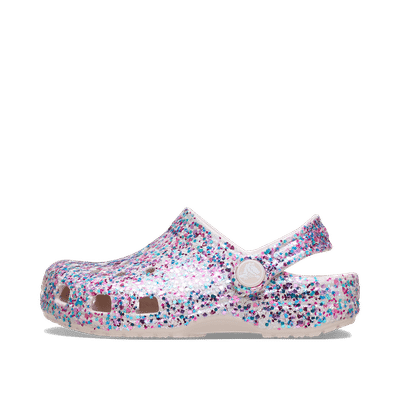 Crocs Classic Dazzle Glitter Clog "Cocoa Crème" | 2139162PL