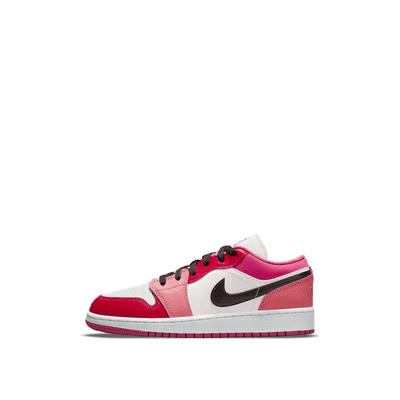 Air Jordan 1 Low "Pink Red (GS)" | 553560-162