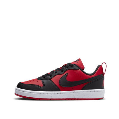 Nike Court Borough Low Recraft GS "Black/University Red" | DV5456-600