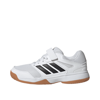 Adidas Speedcourt Kids "Cloud White/Core Black/Gum" | KZ7133