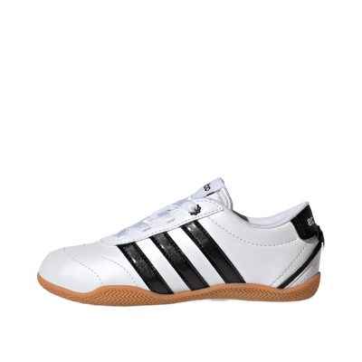 Adidas Grand Court Low Kids "Cloud White / Core Black / Hi-Res Yellow" | KI3034