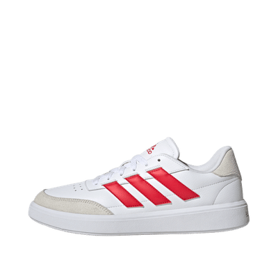Adidas Courtblock "Cloud White / Pure Ruby / Off White" | JP5342