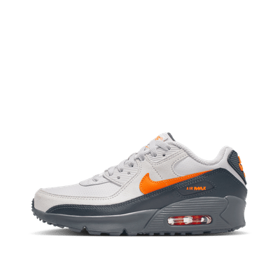 Nike Air Max 90 GS "Vast Grey Safety Orange" | IF2623-003