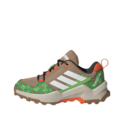 Adidas TERREX AX4R MINECRAFT "Cardboard / Cloud White / Semi Impact Orange" | JR1289