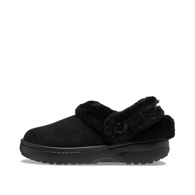 Crocs Classic Unforgettable Vegan Suede Clog "Black" | 212106001