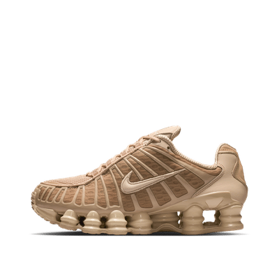 Nike Women's Shox TL "Linen/Linen-Metallic Silver" | AR3566-203