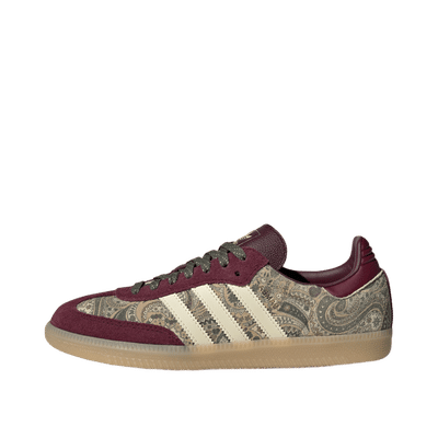 Adidas Originals x Liberty London Samba OG Wmns "Maroon/Warvan/Olistr" | KH9802
