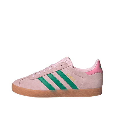adidas Gazelle - GS - "Clear Pink / Court Green / Bliss Pink" | JP7128